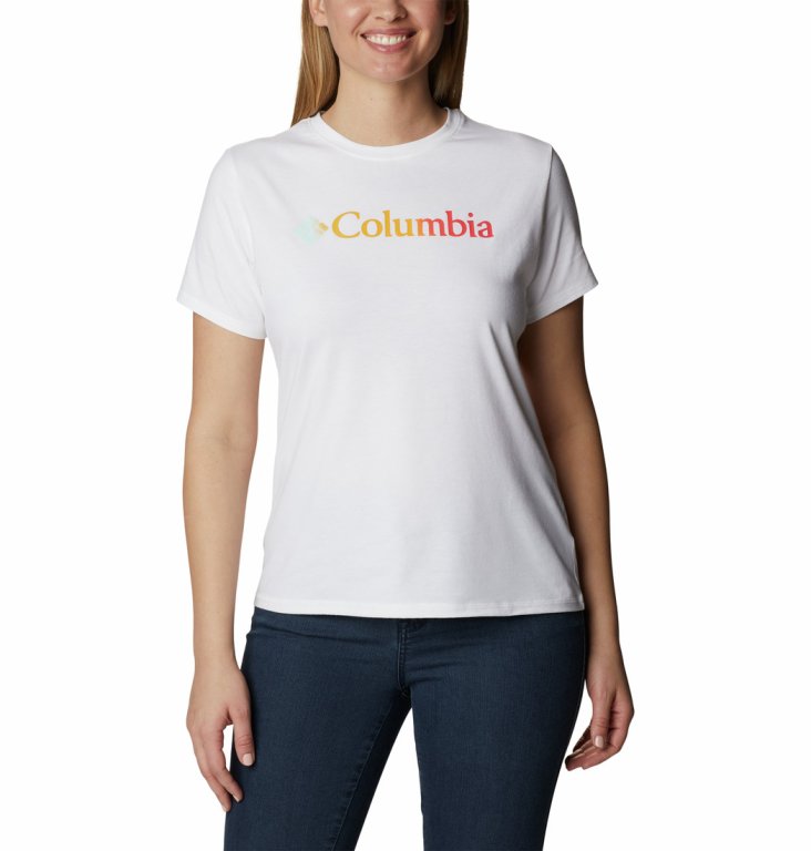 Tričko Columbia Sun Trek™ SS Graphic Tee W - bílá