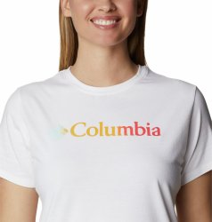 Tričko Columbia Sun Trek™ SS Graphic Tee W - bílá