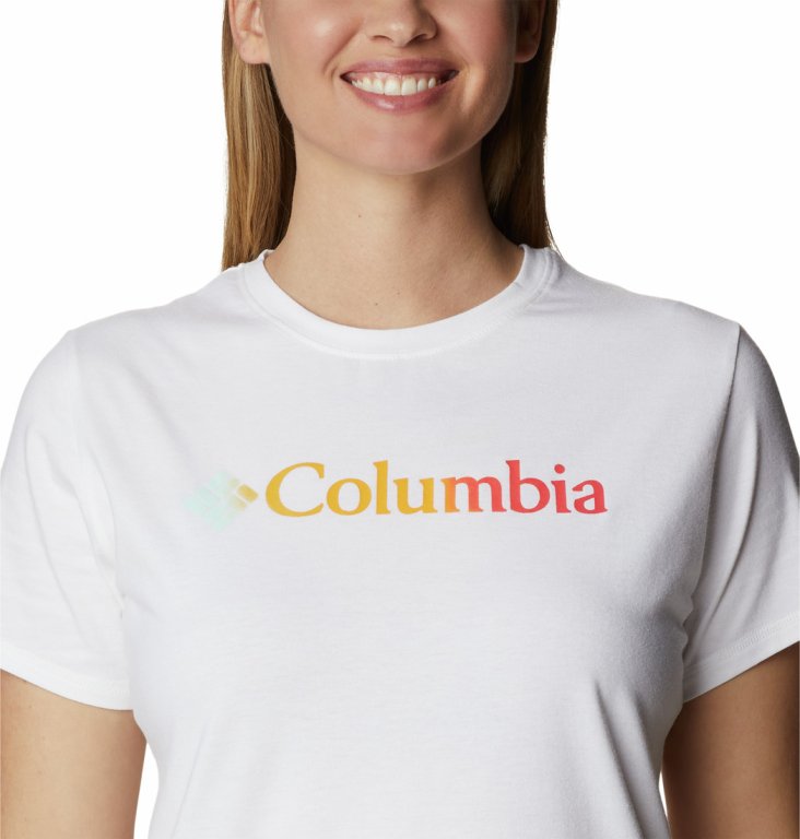 Tričko Columbia Sun Trek™ SS Graphic Tee W - bílá