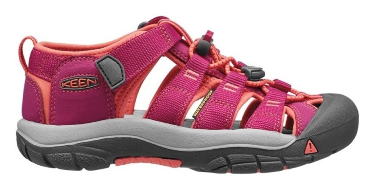 Взуття дитяче Keen Newport H2 K - рожеве/помаранчеве