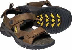 Взуття чоловіче Keen Targhee III з відкритим носком M - коричневе