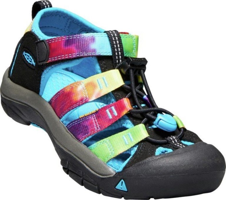 Взуття дитяче Keen Newport H2 J - веселка