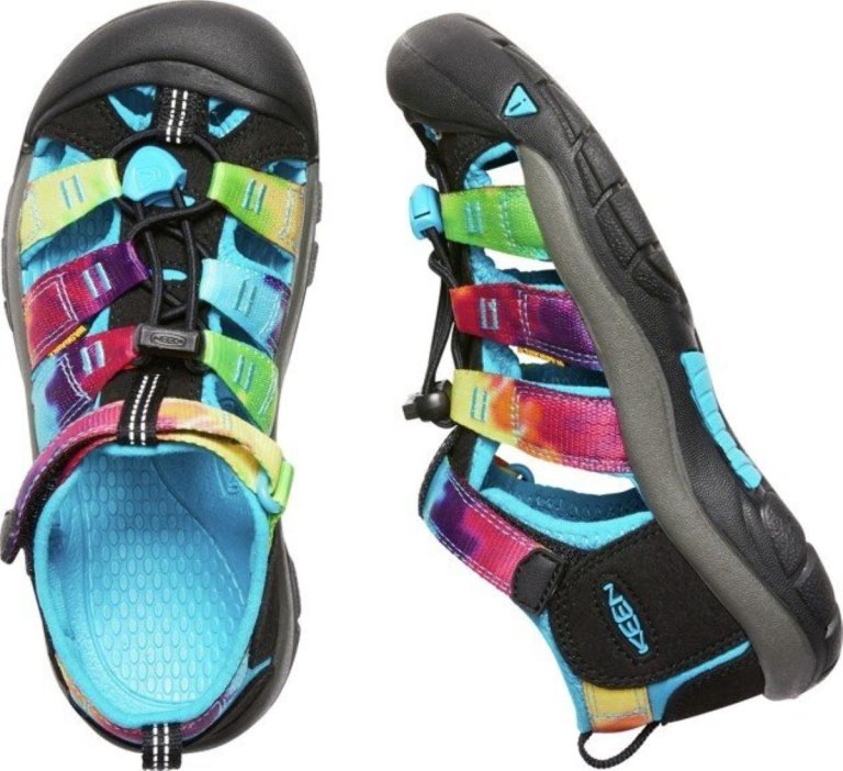 Взуття дитяче Keen Newport H2 J - веселка