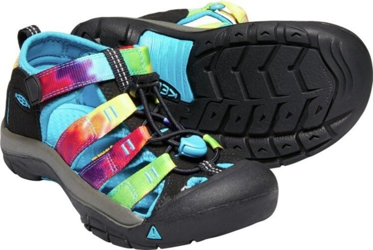 Взуття дитяче Keen Newport H2 J - веселка