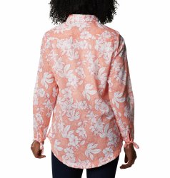Сорочка Columbia Camp Henry™ II Tunic W - рожевий/білий
