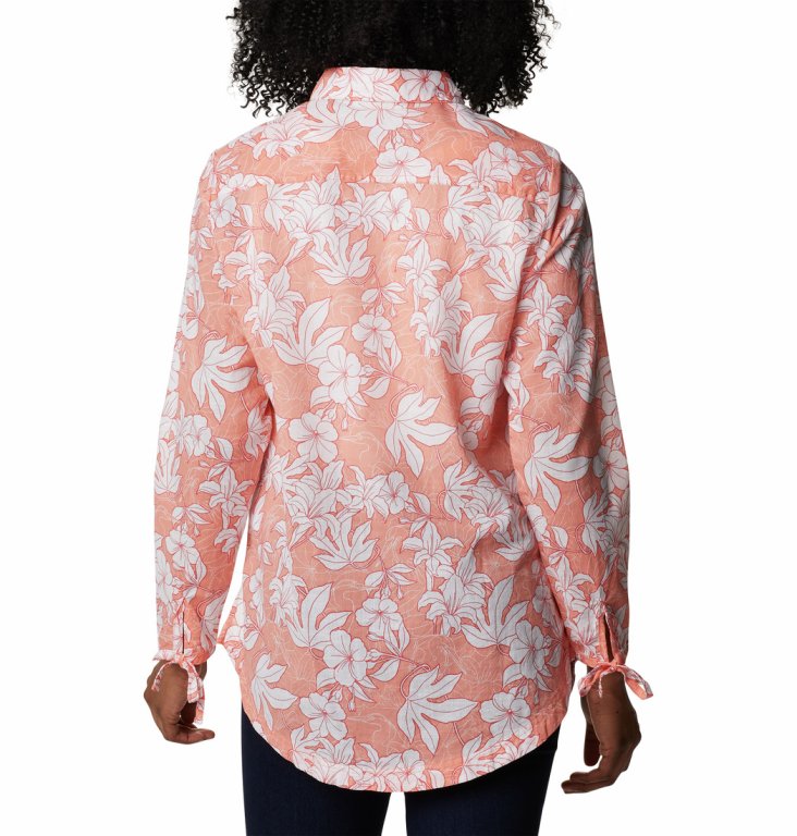 Сорочка Columbia Camp Henry™ II Tunic W - рожевий/білий