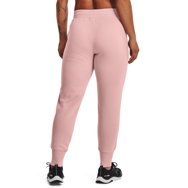 Джоггери жіночі флісові Under Armour Rival Fleece Joggers W - рожеві