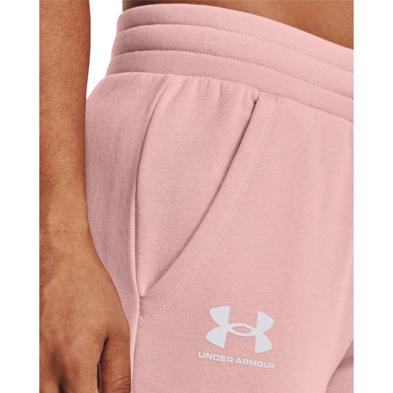 Джоггери жіночі флісові Under Armour Rival Fleece Joggers W - рожеві