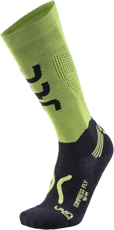 Шкарпетки Run Compression Fly Socks - зелений/чорний