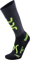 Шкарпетки UYN Run Compression Fly Socks - сірі/жовті