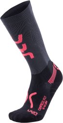 Шкарпетки UYN Run Compression Fly Socks - сірі/рожеві