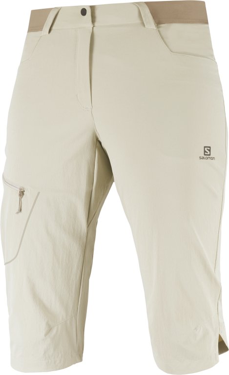 Штани Salomon WAYFARER CAPRI W - бежеві