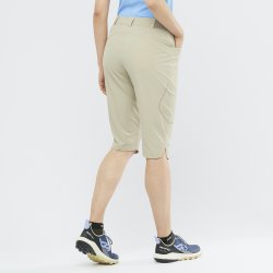 Штани Salomon WAYFARER CAPRI W - бежеві