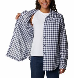 Сорочка Columbia Camp Henry™ III LS Shirt W - синій/білий