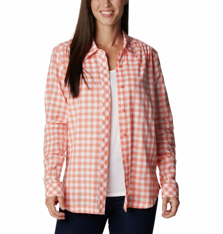 Сорочка Columbia Camp Henry™ III LS Shirt W - помаранчевий