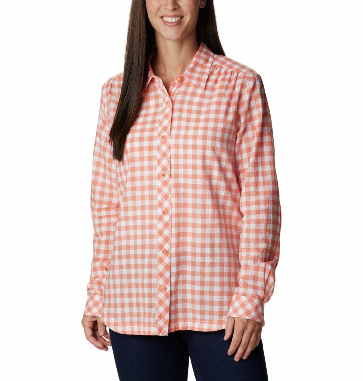 Сорочка Columbia Camp Henry™ III LS Shirt W - помаранчевий