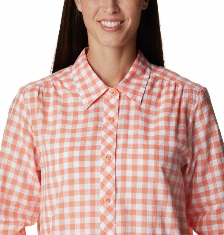 Сорочка Columbia Camp Henry™ III LS Shirt W - помаранчевий