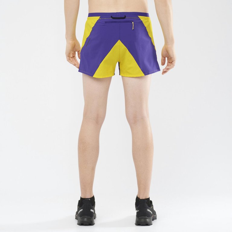 Шорти Salomon CROSS 3'' SHORTS M - жовтий/синій