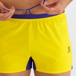 Шорти Salomon CROSS 3'' SHORTS M - жовтий/синій