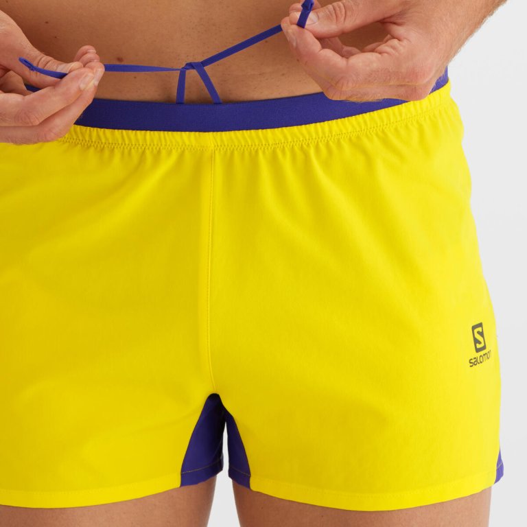 Шорти Salomon CROSS 3'' SHORTS M - жовтий/синій