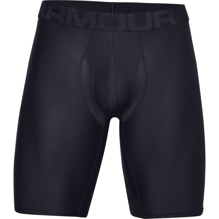 Boxerky Under Armour UA Tech 9in 2 Pack M - černá