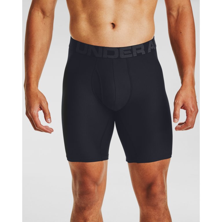Boxerky Under Armour UA Tech 9in 2 Pack M - černá