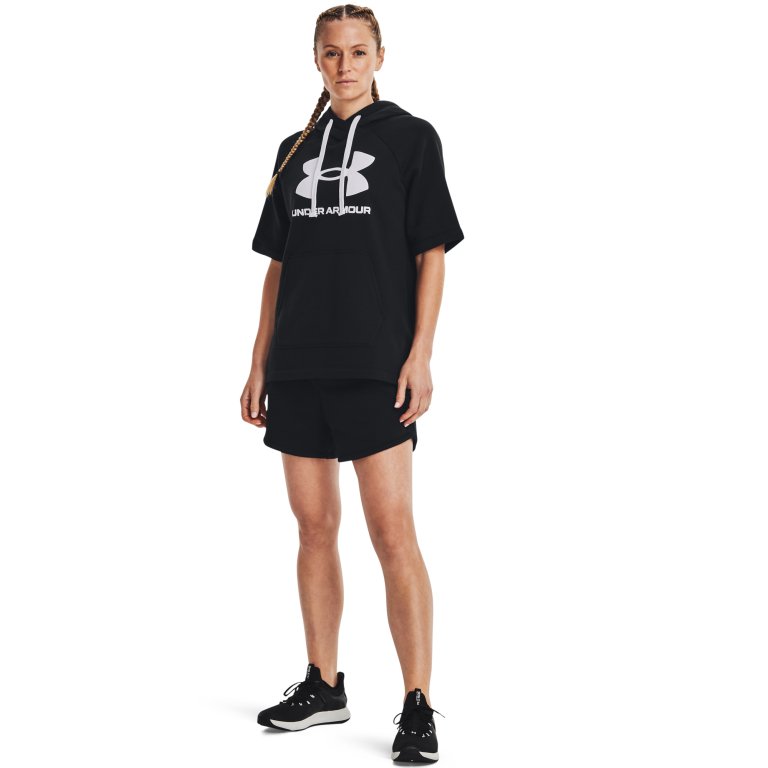 Шорти жіночі Under Armour Rival Fleece Short W - чорні