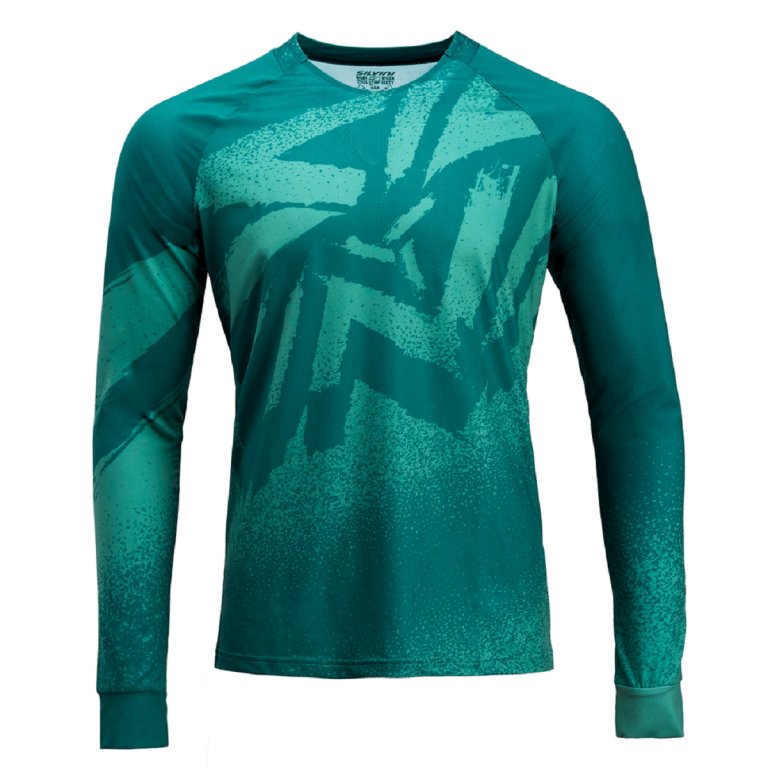 Dres SILVINI Cortino MD1802 M - zeleno-modrá