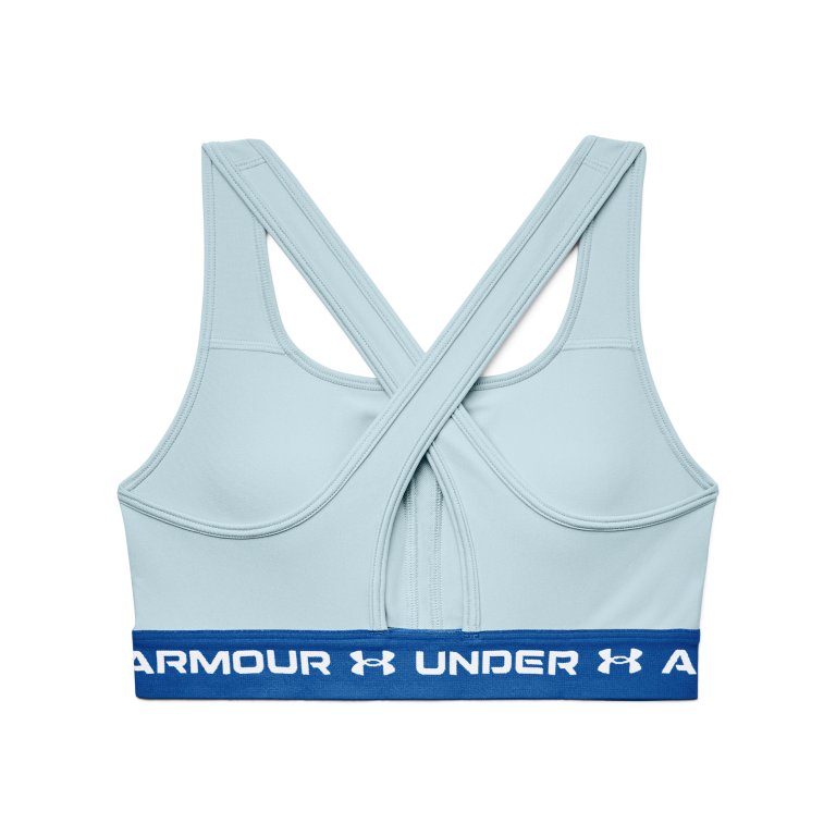 Бюстгальтер Under Armour UA Crossback Mid Bra W - блакитний