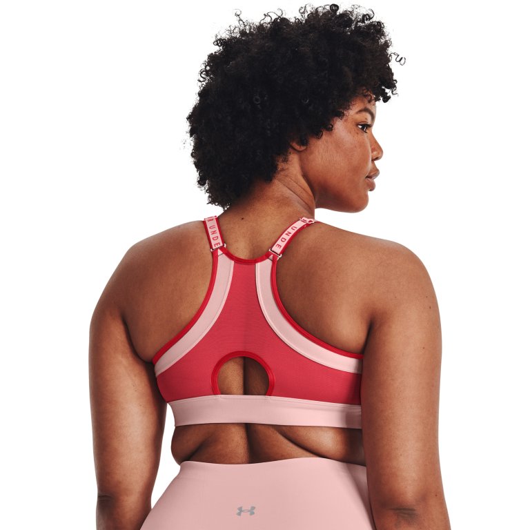 Бюстгальтер Under Armour UA Infinity Low Blocked Bra W - червоний