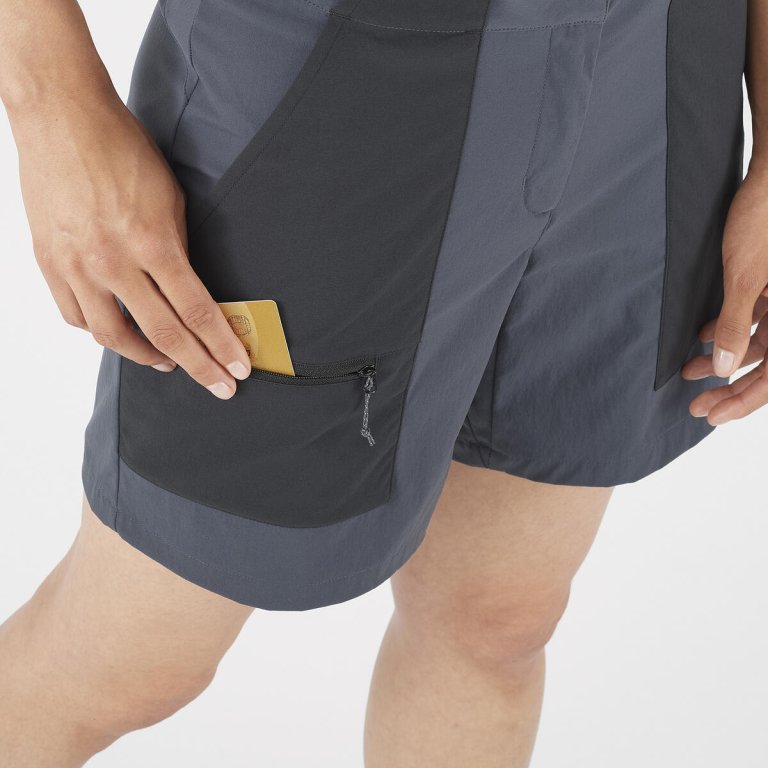 Шорти Salomon OUTRACK SHORTS W - сірі