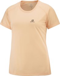 Футболка Salomon CROSS REBEL SS TEE W - помаранчева