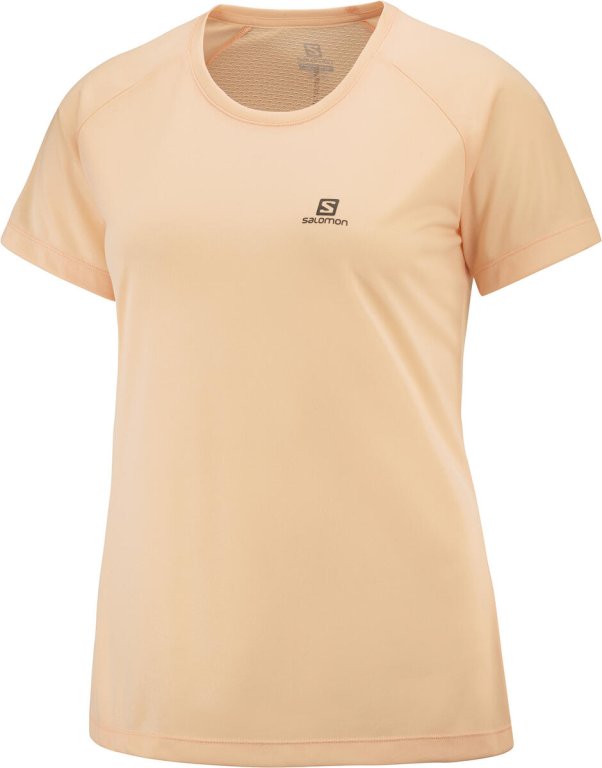 Футболка Salomon CROSS REBEL SS TEE W - помаранчева