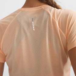 Футболка Salomon CROSS REBEL SS TEE W - помаранчева