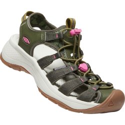 Sandále Keen ASTORIA WEST SANDAL W - zelená/fialová