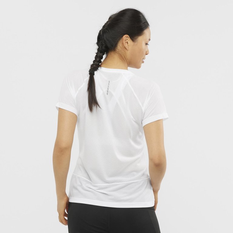 Футболка Salomon CROSS REBEL SS TEE W - біла