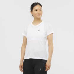 Футболка Salomon CROSS REBEL SS TEE W - біла