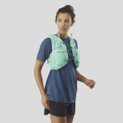 Рюкзак Salomon ADV SKIN 5 з флягами W - зелений