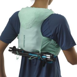 Рюкзак Salomon ADV SKIN 5 з флягами W - зелений