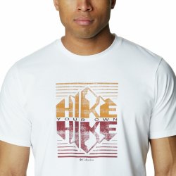 Футболка з коротким рукавом Columbia Sun Trek™ Graphic Tee M - білий