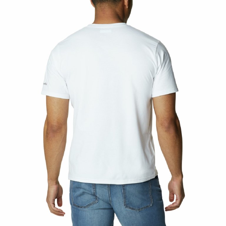 Футболка з коротким рукавом Columbia Sun Trek™ Graphic Tee M - білий