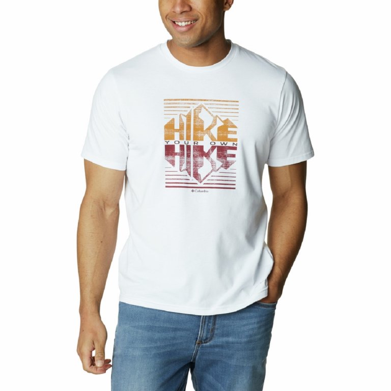 Футболка з коротким рукавом Columbia Sun Trek™ Graphic Tee M - білий