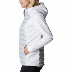 Куртка Columbia Out-Shield™ Insulated FZ Hoodie W - білий/сірий