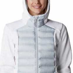 Куртка Columbia Out-Shield™ Insulated FZ Hoodie W - білий/сірий