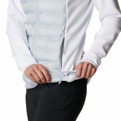 Куртка Columbia Out-Shield™ Insulated FZ Hoodie W - білий/сірий