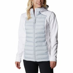 Куртка Columbia Out-Shield™ Insulated FZ Hoodie W - білий/сірий