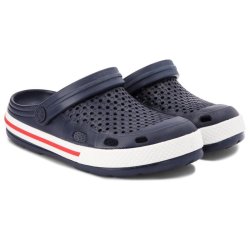 Obuv Coqui LINDO-WOMEN'S CLOGS - modrá/bílá