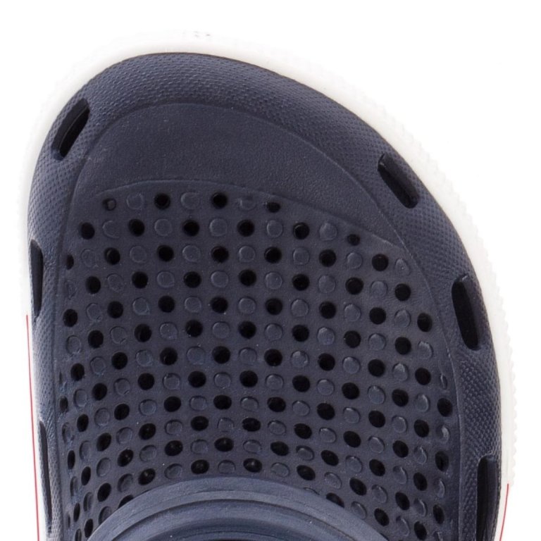 Obuv Coqui LINDO-WOMEN'S CLOGS - modrá/bílá