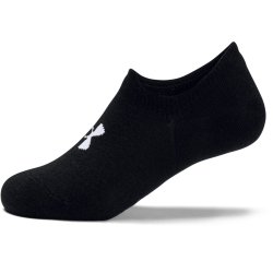 Шкарпетки Under Armour Essential UltraLowTab 3pk U Socks - чорний/білий