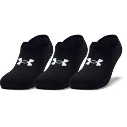 Шкарпетки Under Armour Essential UltraLowTab 3pk U Socks - чорний/білий